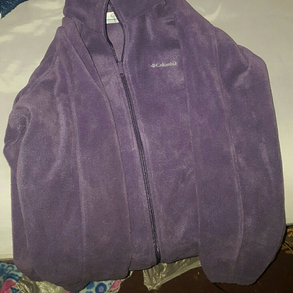 Womens purple Columbia jacket
